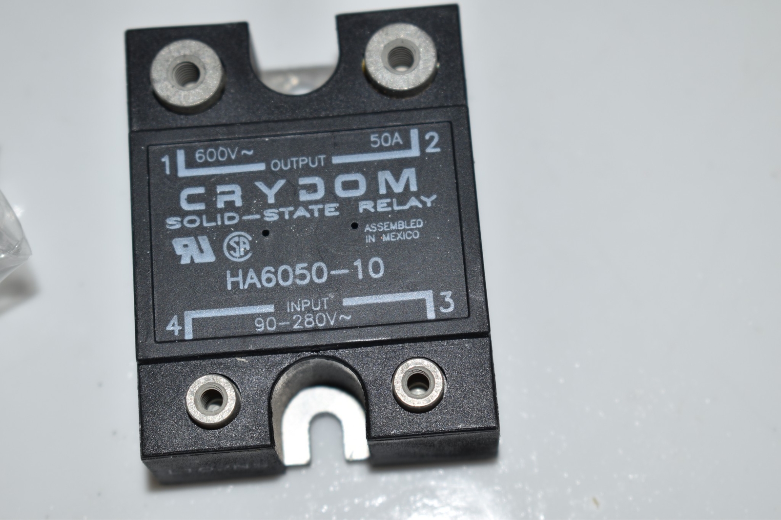 CRYDOM SOLID-STATE RELAY MODEL HA6050-10 NEW IN BOX (UCQ54)