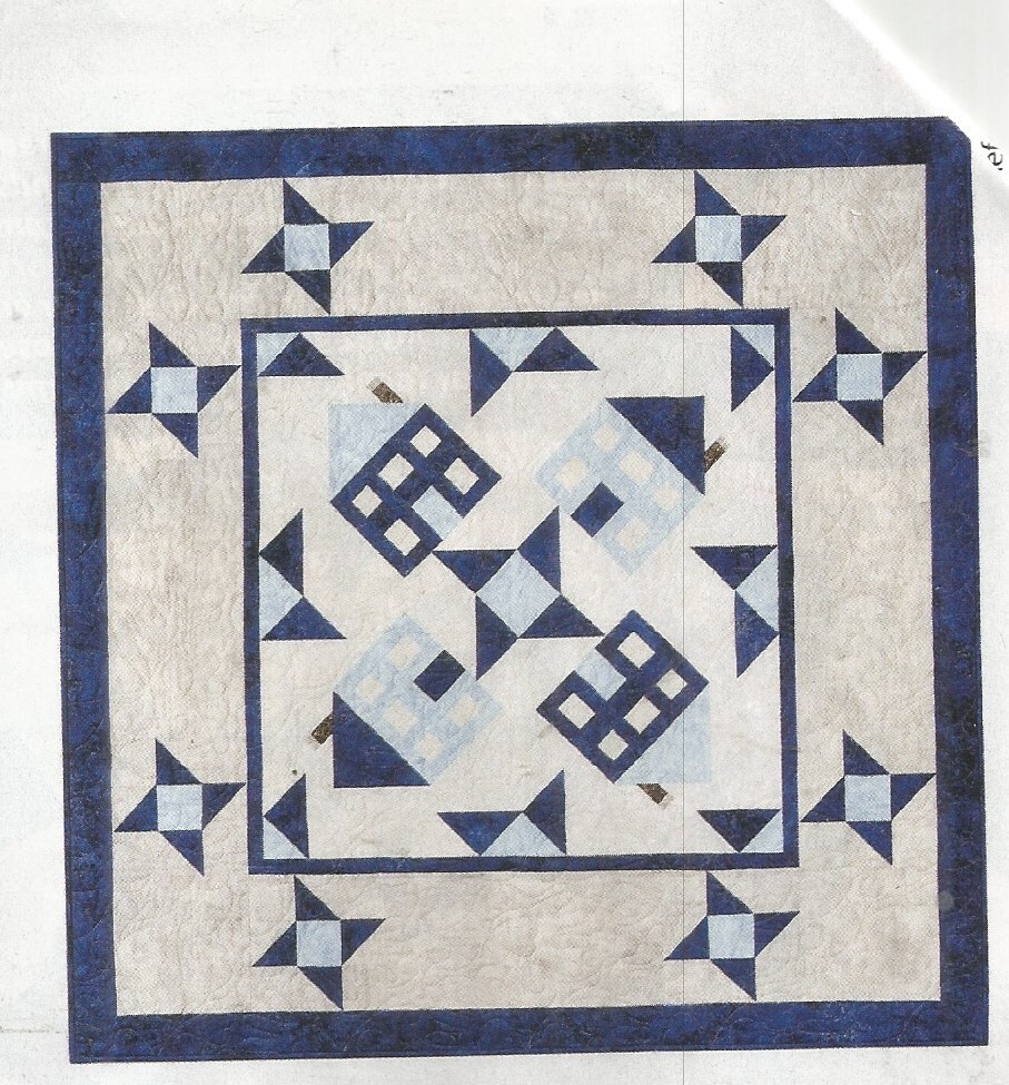E0309 CUL-DE-SAC QUILT PATTERN/INSTRUCTIONS