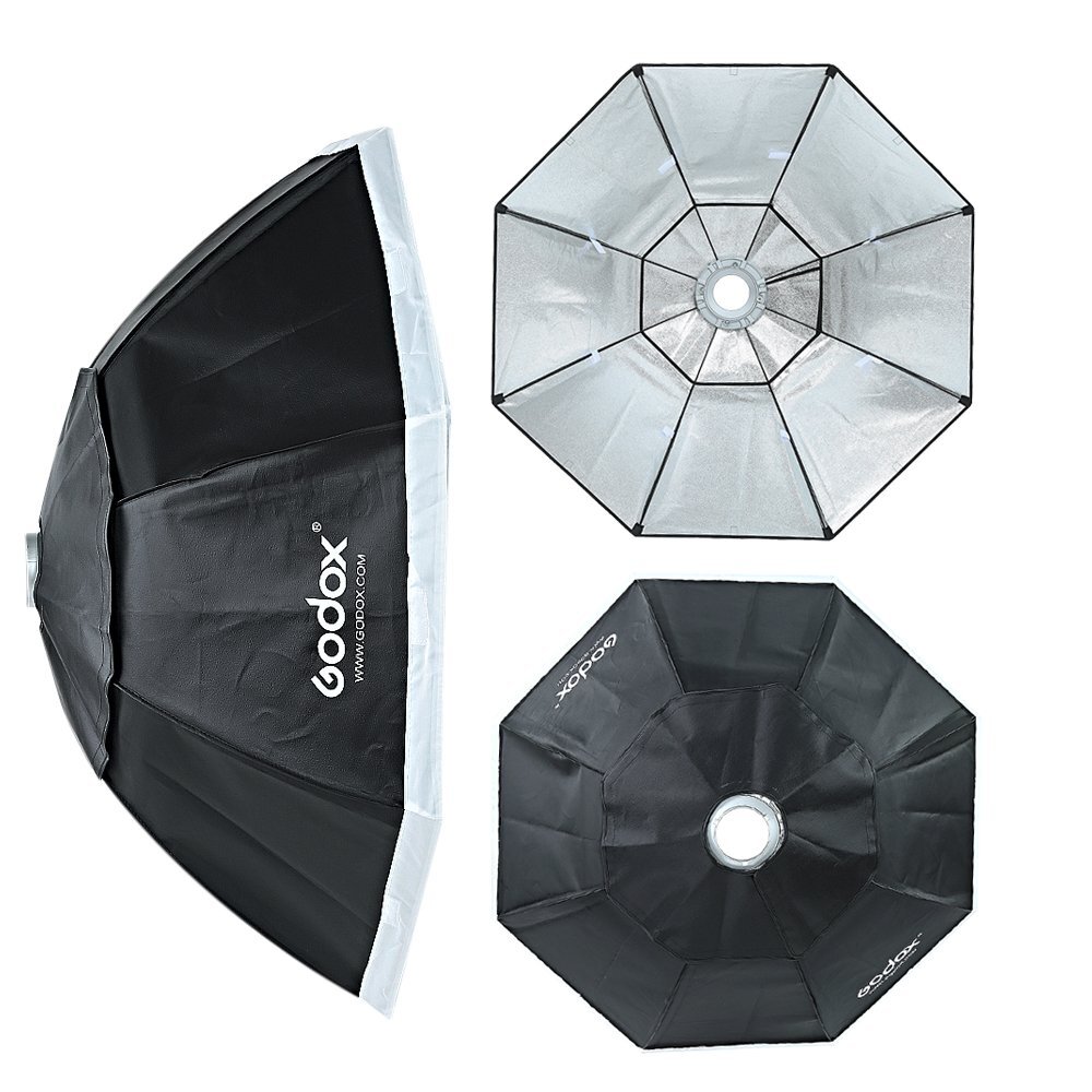 US Godox 400W SK400II Studio Flash Stroble Head+ 120cm Softbox 2.8m Light Stand