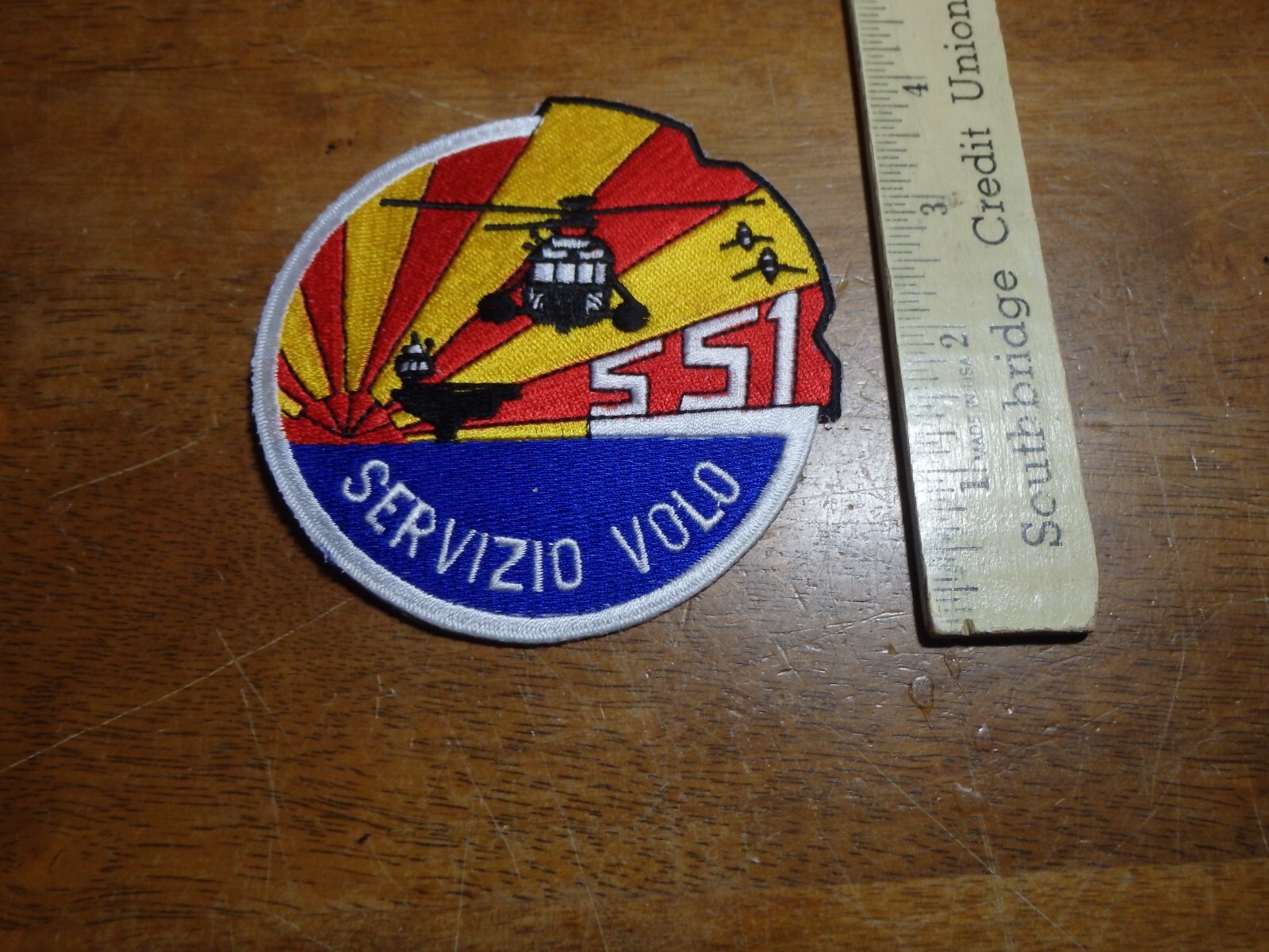U S NAVY 551 SERVIZO VOLO  PATCH  BX T#110