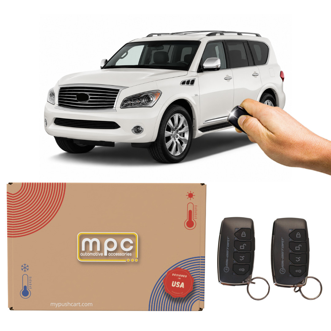 2-Way Remote Start Kit W/Keyless Entry For 2004-2010 Infiniti QX56 - T-Harness