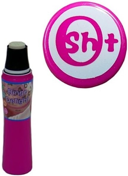 Bingo Dauber- Magenta O Sh*t  Sign- 2oz.