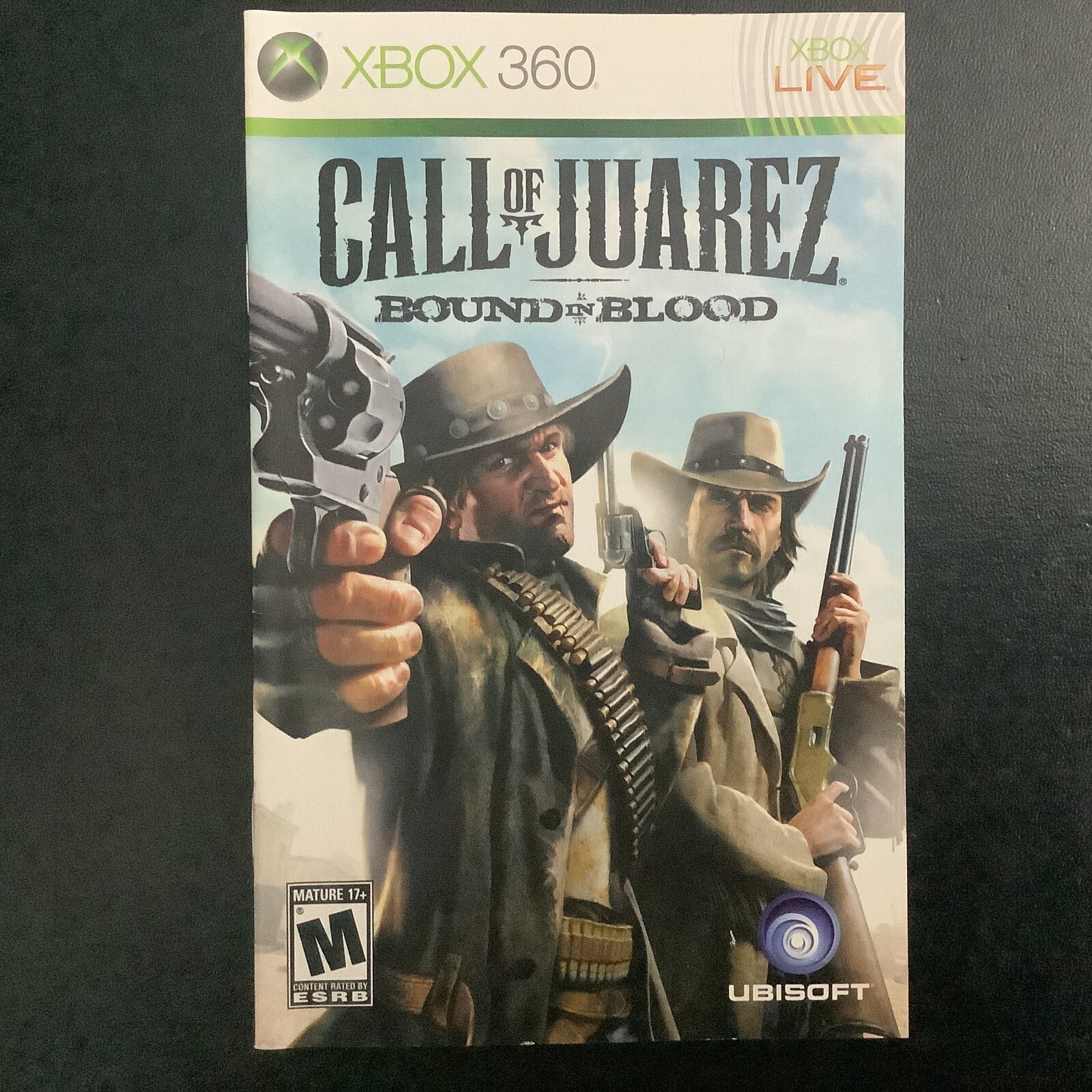 Call of Juarez: Bound In Blood Microsoft Xbox 360 Instruction Manual Only