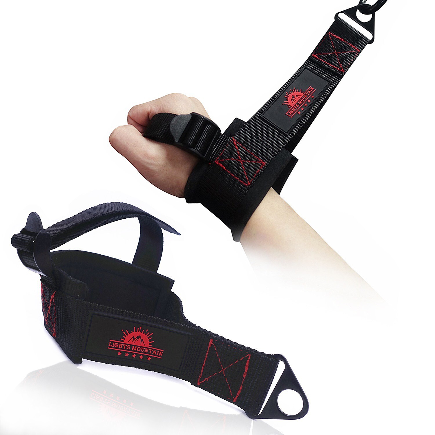 1PC Fitness Wrist Strap Exercise Handle Arm Wrestling Forearm Strengthener