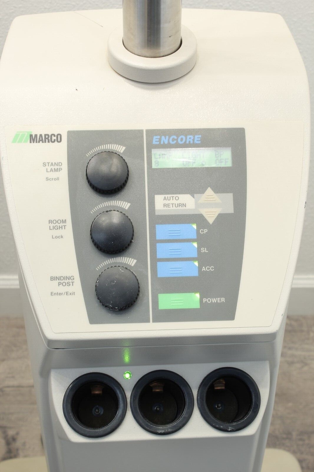 Marco Lane Package (Chair, Stand, Lighted Phoropter, LEDSlit lamp, Acuity Chart