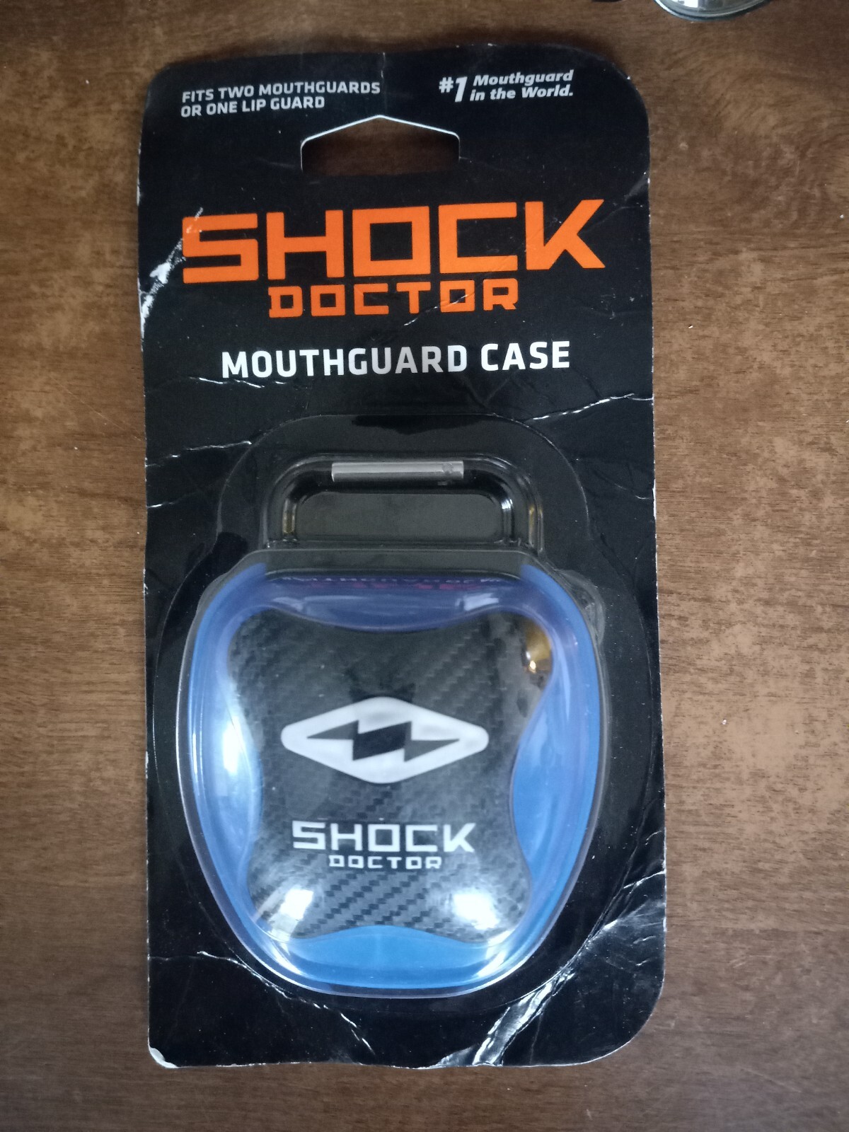 Shock Doctor Mouthguard Case Blue Sports Equipment