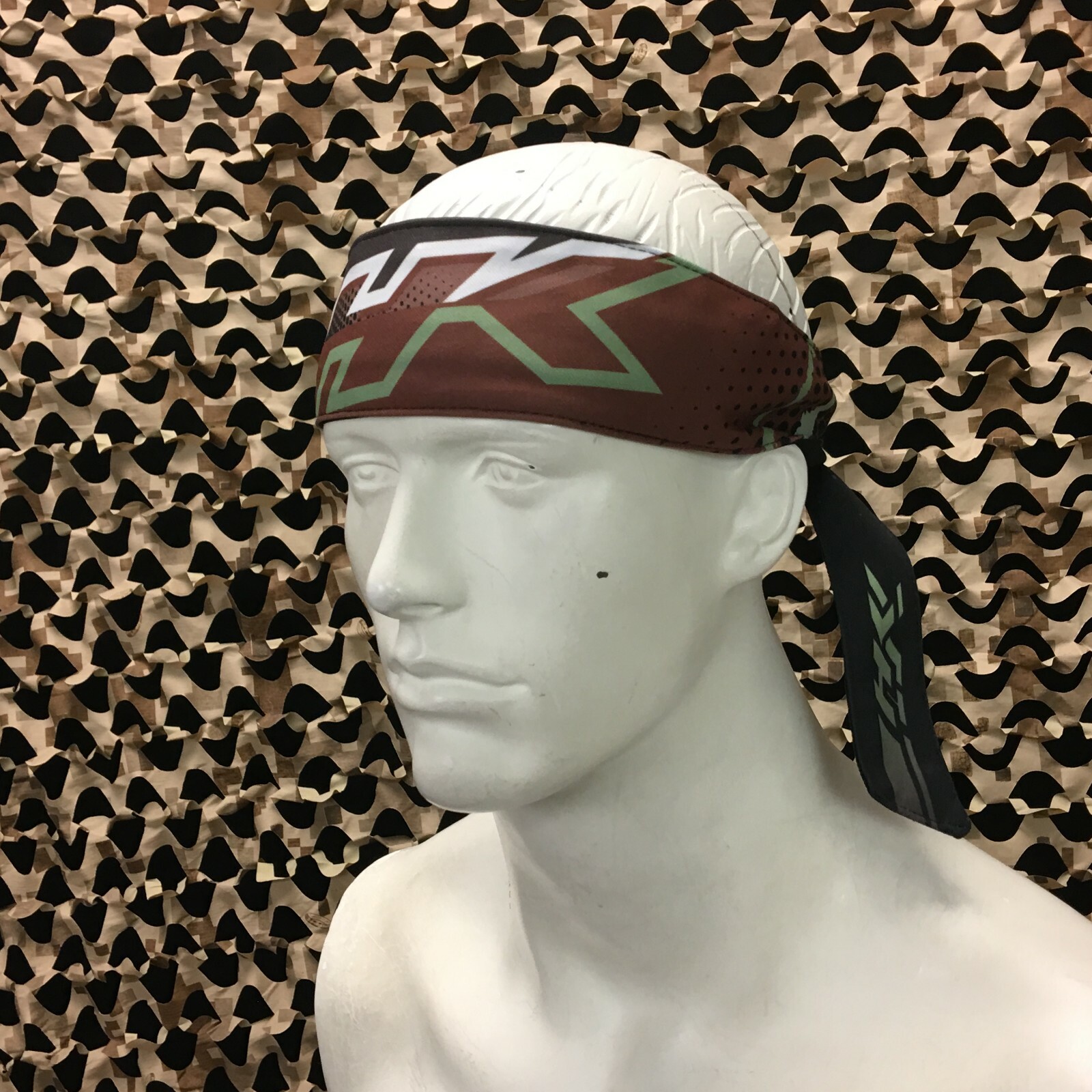 NEW HK Army Headband - Retro Edge Brown/Olive