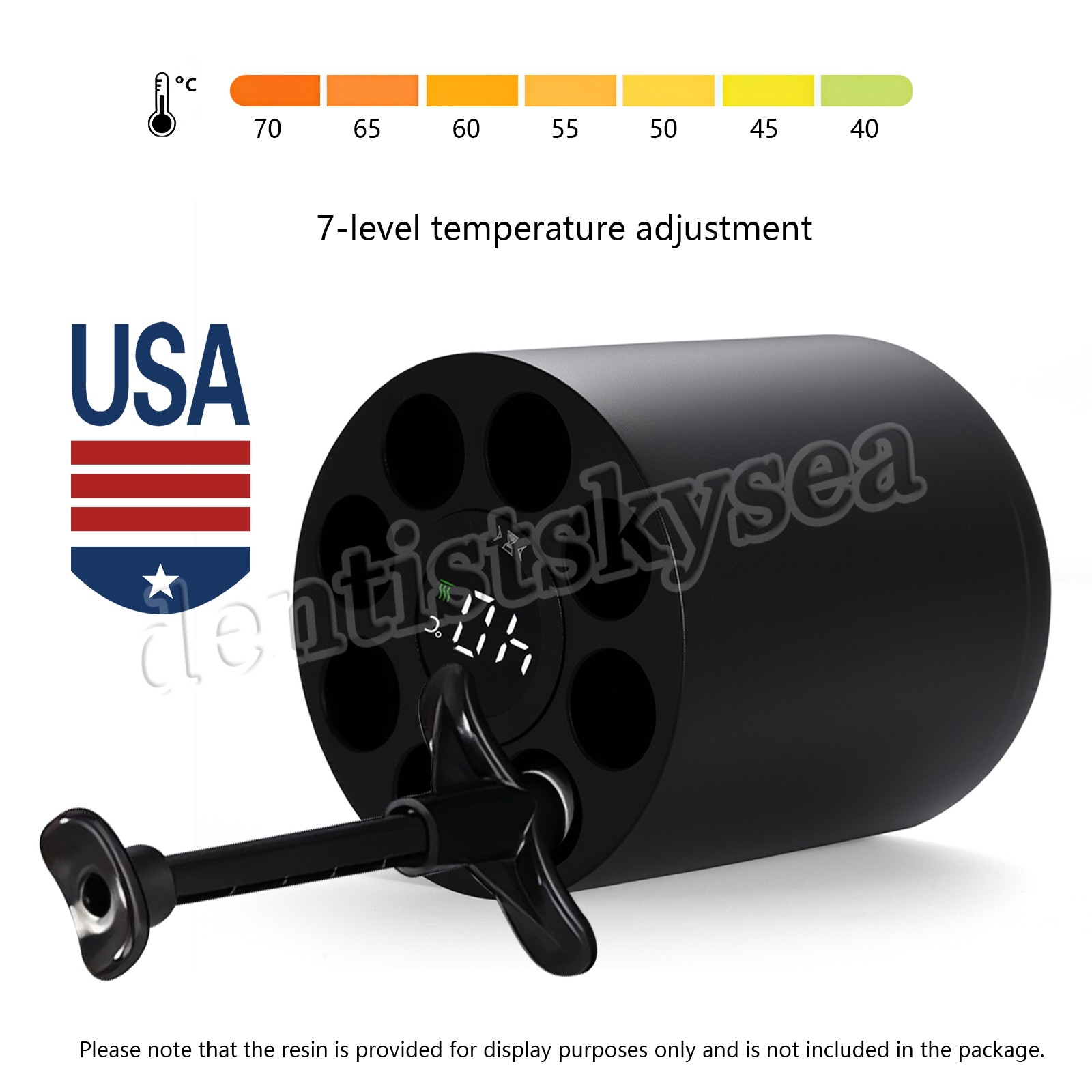 Dental Medical Composite Resin Heater Material Soften Warmer 40-70℃ 100-240V PR