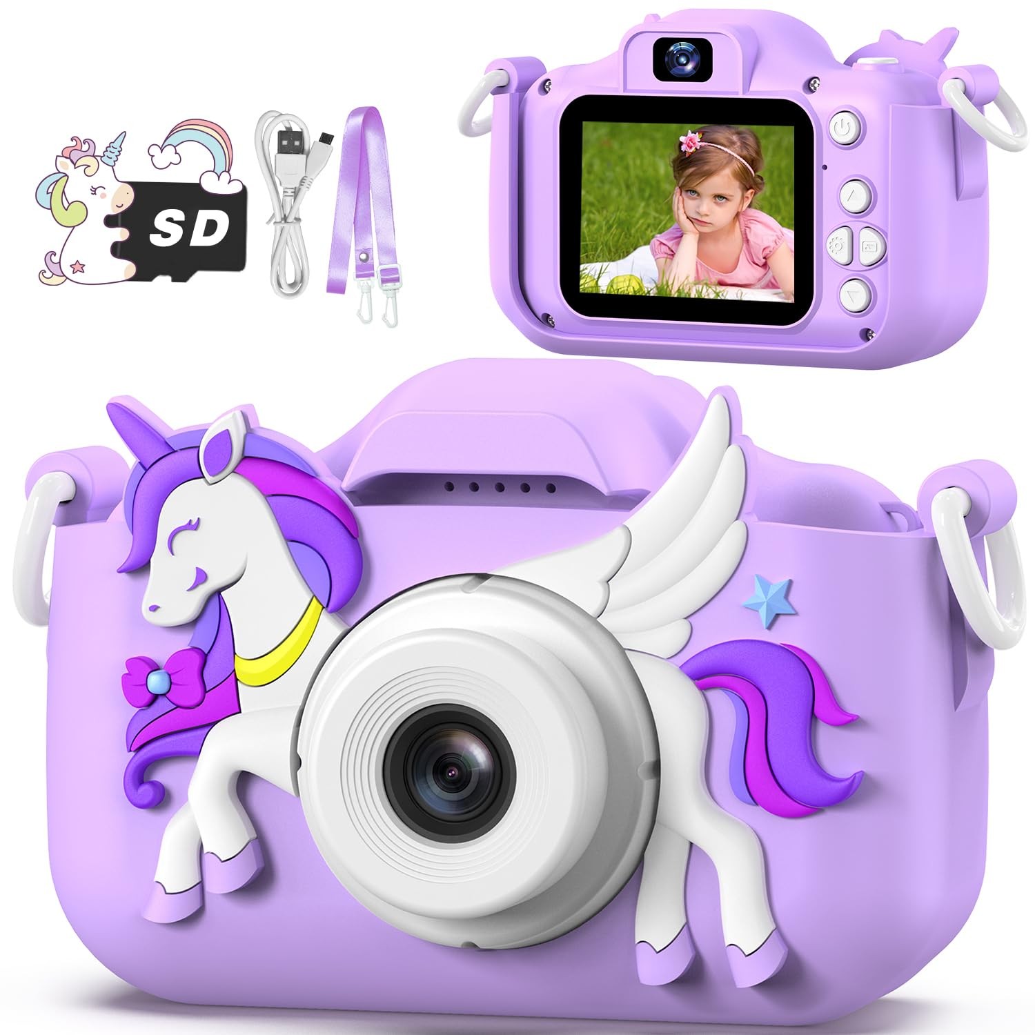 Kids Camera Toy, masterbee Children Camera Toys for Kids Age 3-12, Christmas/Bir