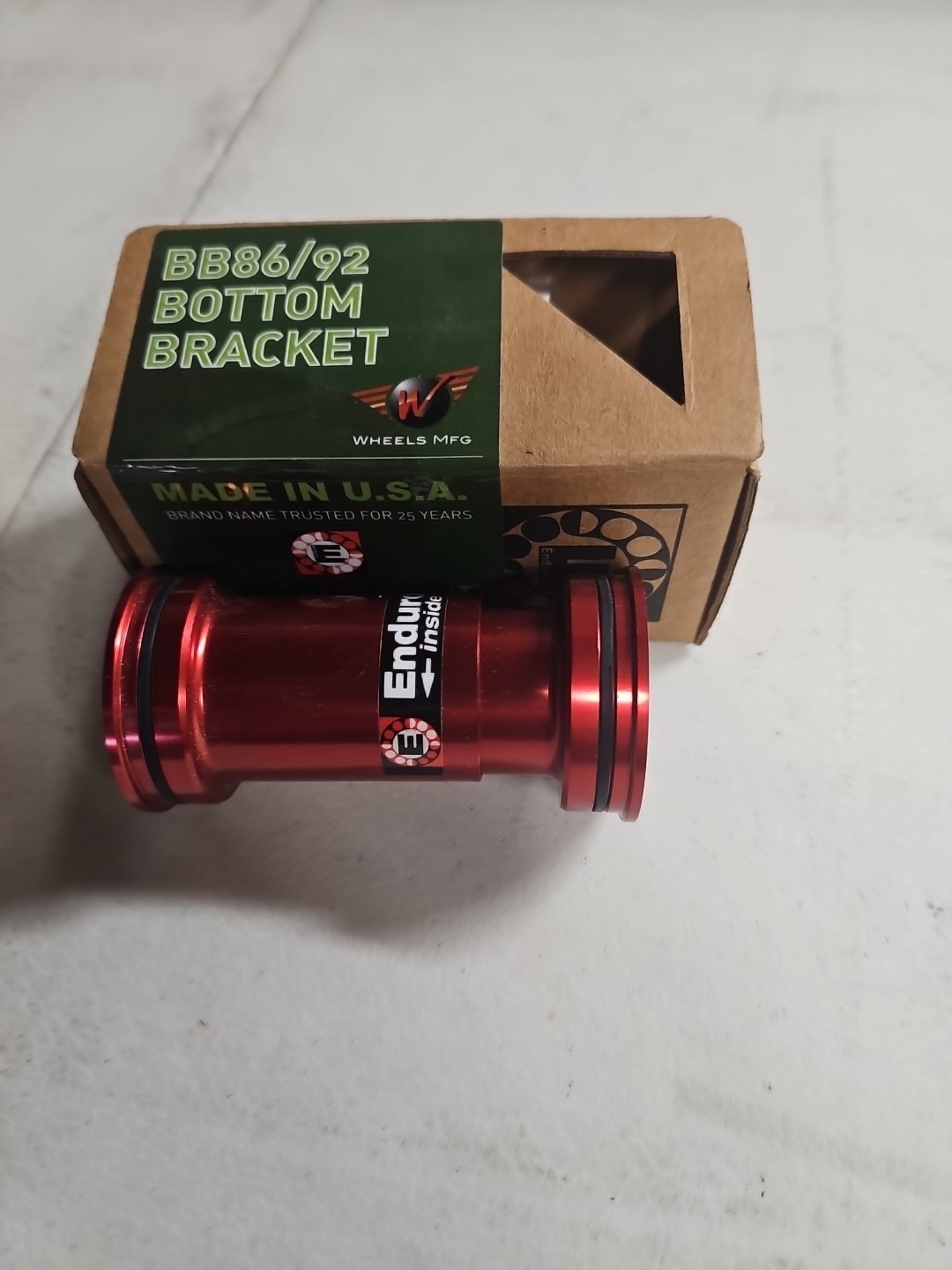 Wheels Manufacturing BB86/92-BB ABEC-3 (BB ShellID 41mm, 24mm Spindle Cranks)