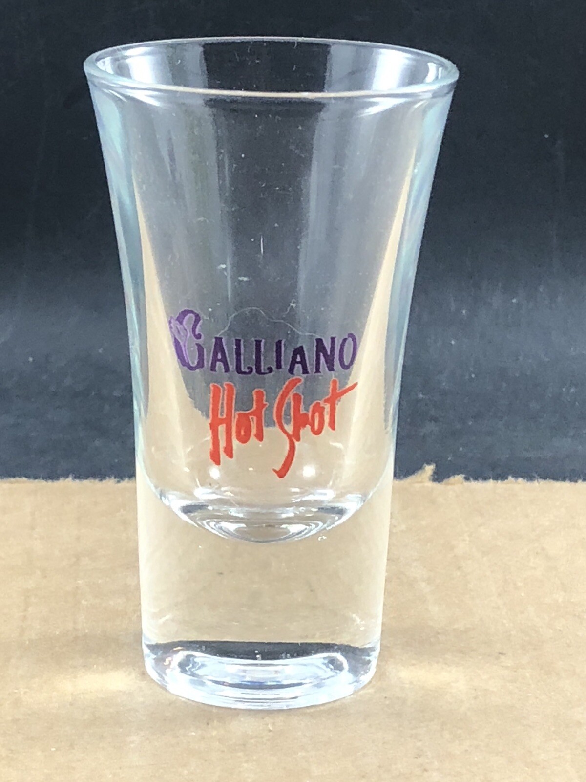 Galliano Hot Shot shot glass, COMBINED SHIP $1 PER MULTIPLE