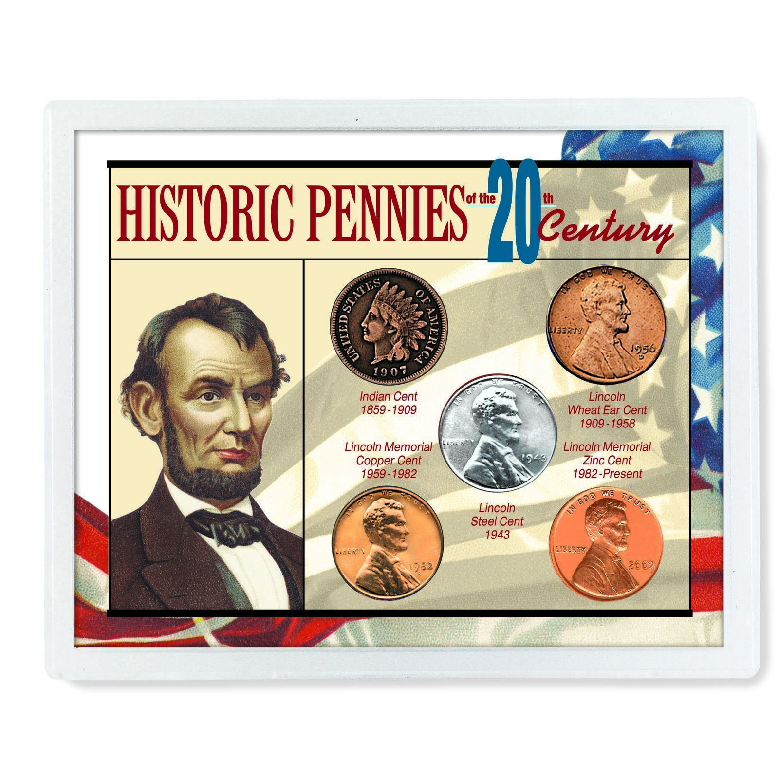 NEW American Coin Treasures Historic Pennies of the 20th Century 659