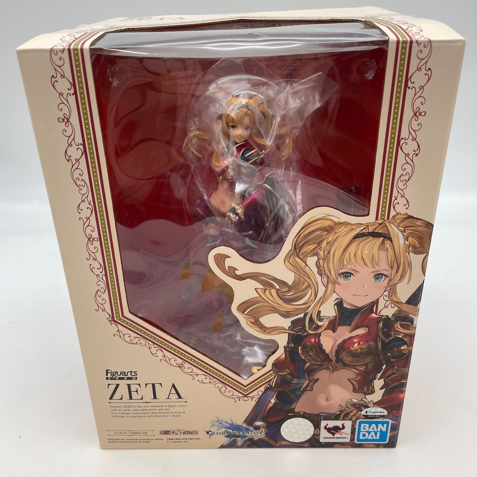 Figuarts ZERO Zeta GRANBLUE FANTASY PVC Figure Premium BANDAI From Japan Toy