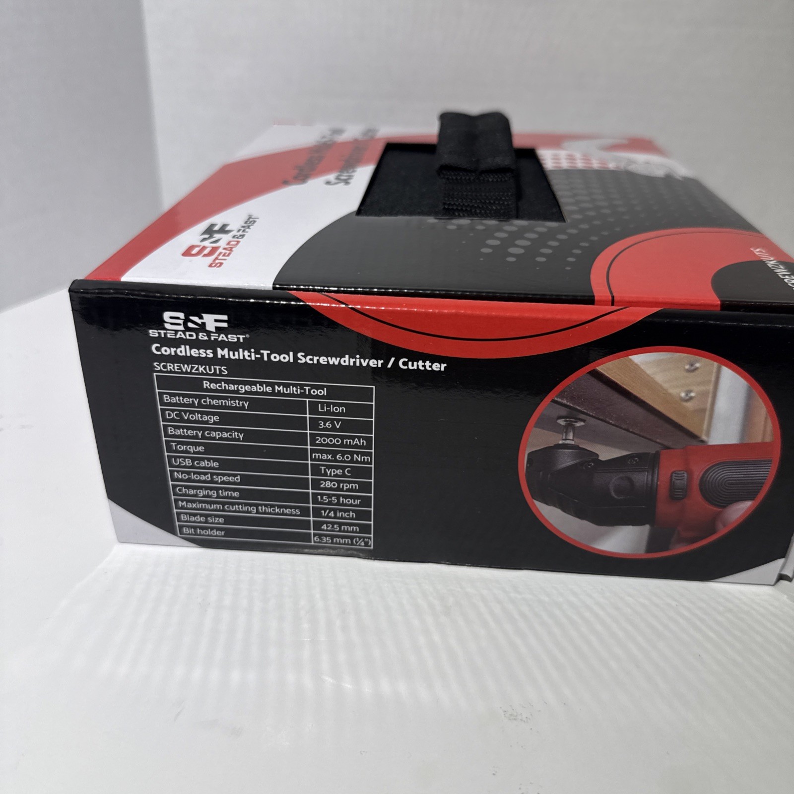 Stead & Fast • Electric • Cordless • Multi-Tool • Screwdriver / Cutter