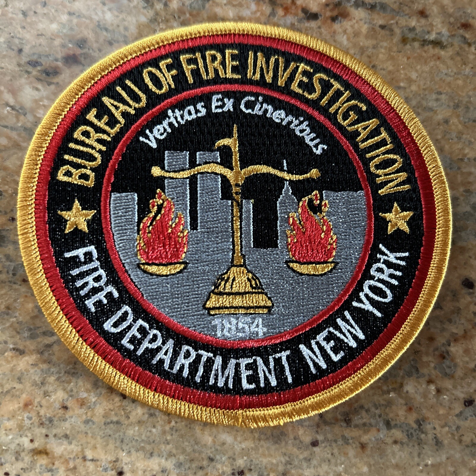 FDNY-Bureau Of Fire Investigation Patch NEW