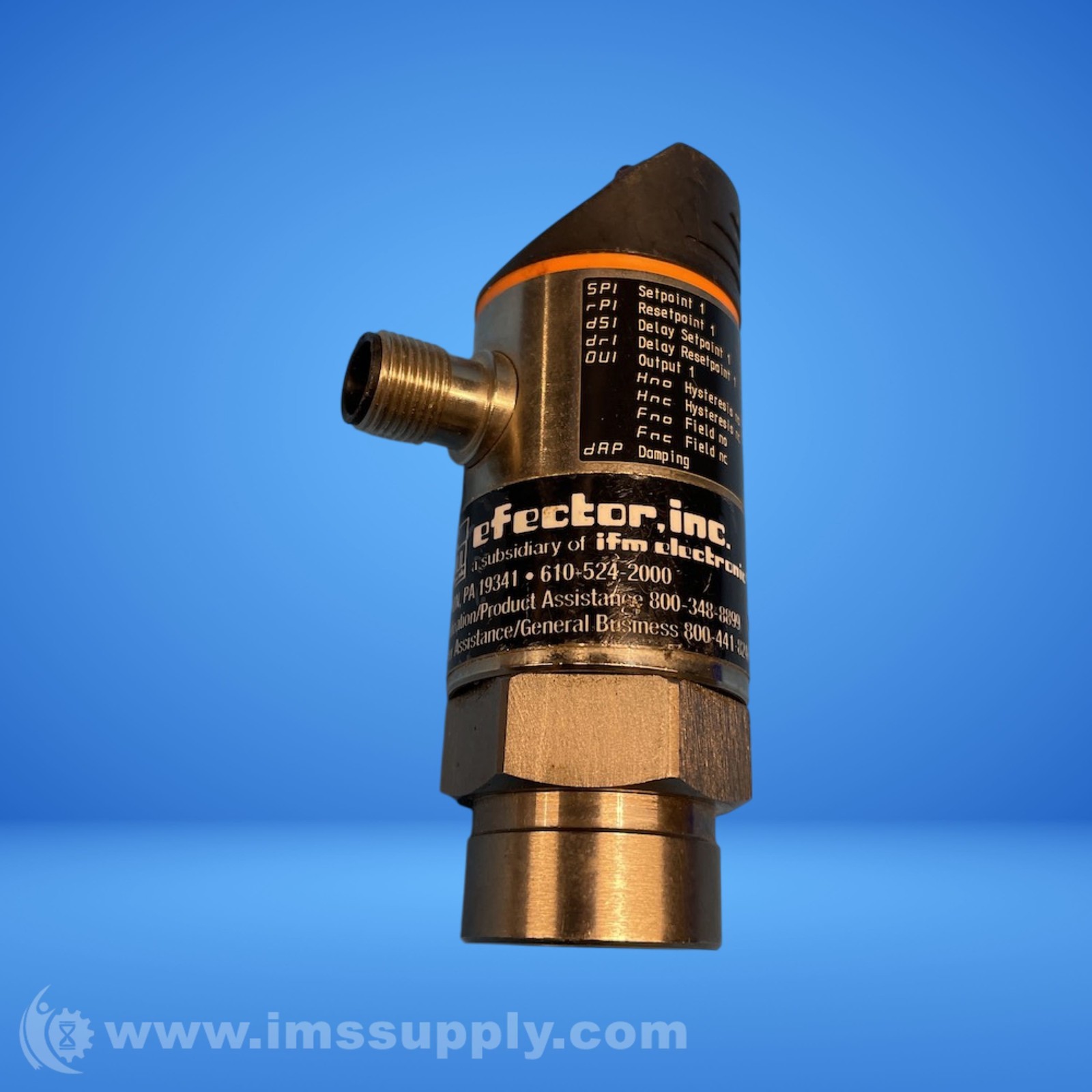 IFM Efector PN3322 Pressure Sensor with Display FNIP