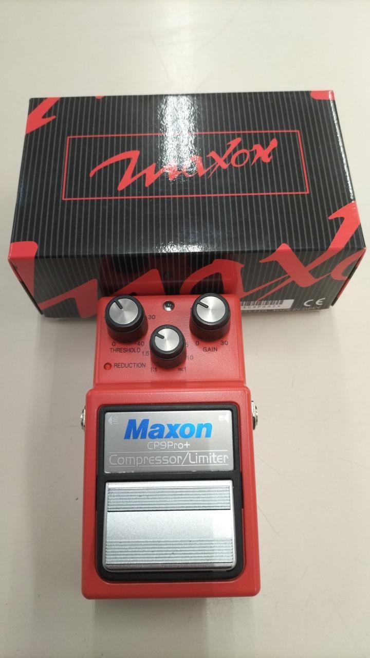 Maxon CP9Pro+ Compressor Guitar Effect Pedal Tested Working Japan