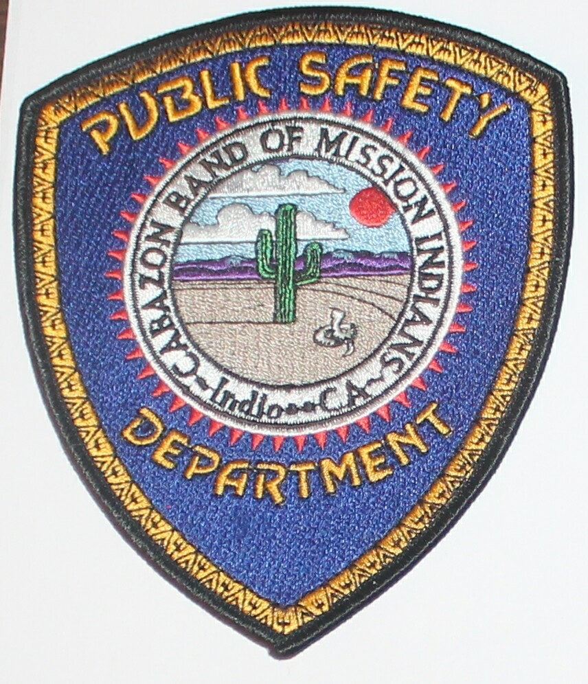 CABAZON BAND OF MISSION INDIANS PUBLIC SAFETY Indio Riverside Co California PS