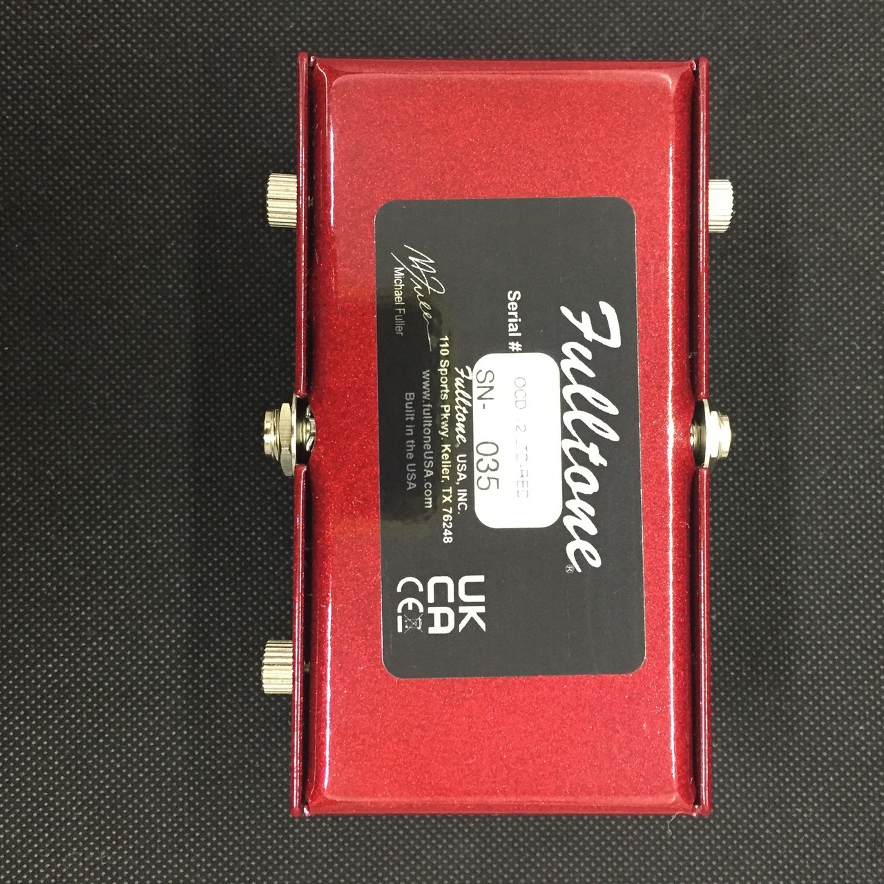 Fulltone OCD V2 LTD RUBY SPARKLE IKEBE 50th Anniversary 664761