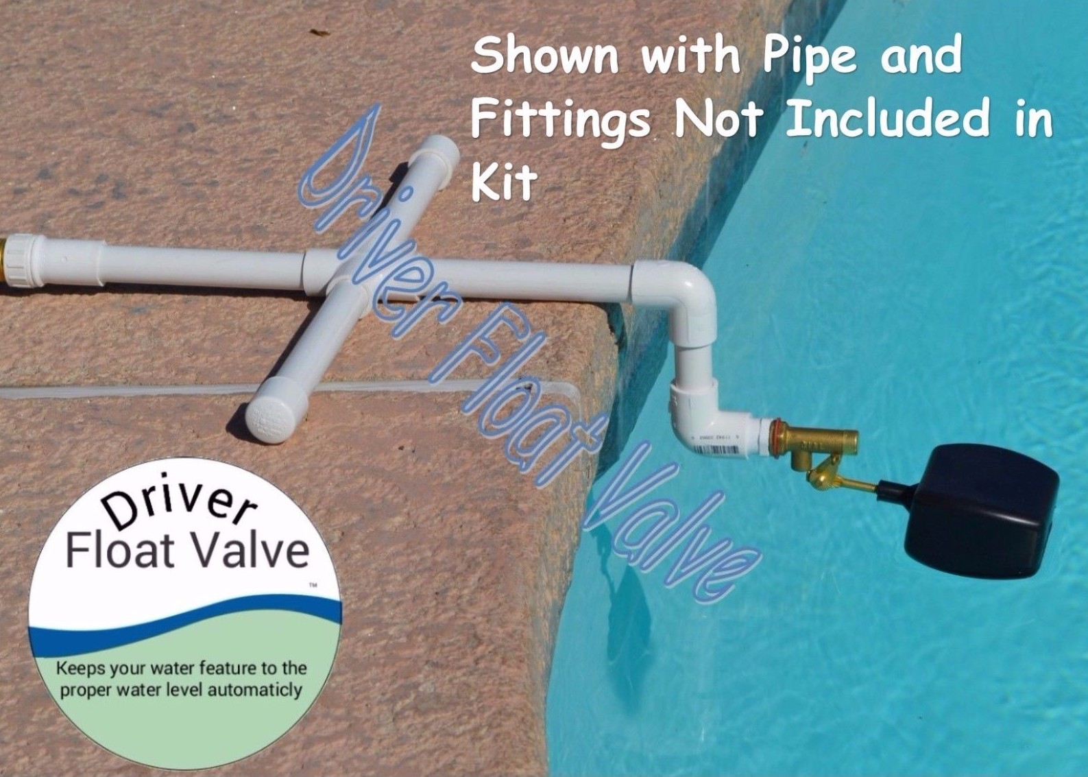 *Summer Sale* Swimming Pool Float Valve, Swimming Pool Auto Fill,5% Disc for 2+
