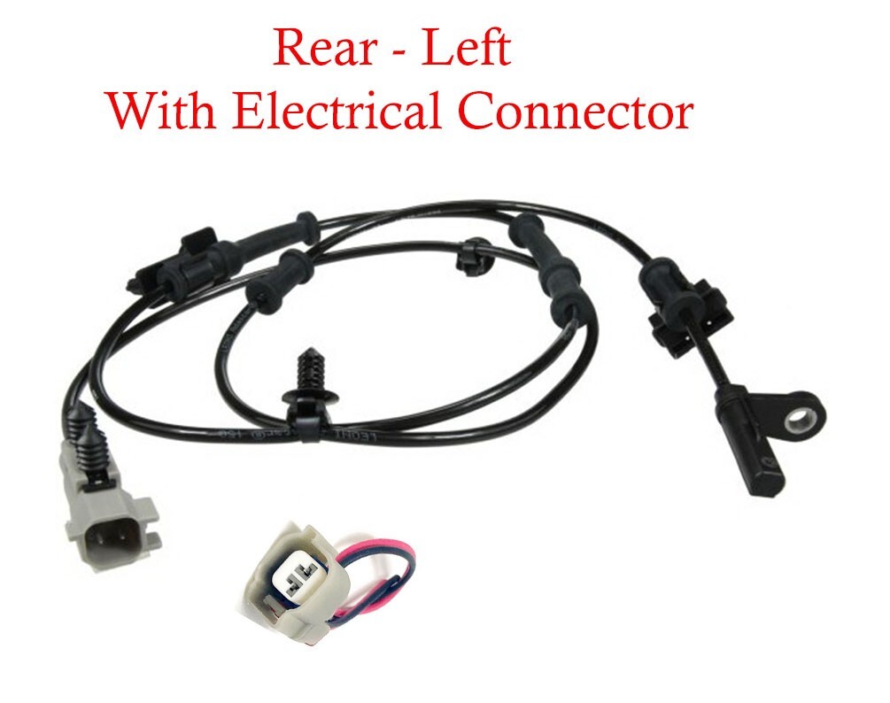 ABS Wheel Speed Sensor Rear Left W/Connector Fits 300 Challenger Charger 11-21