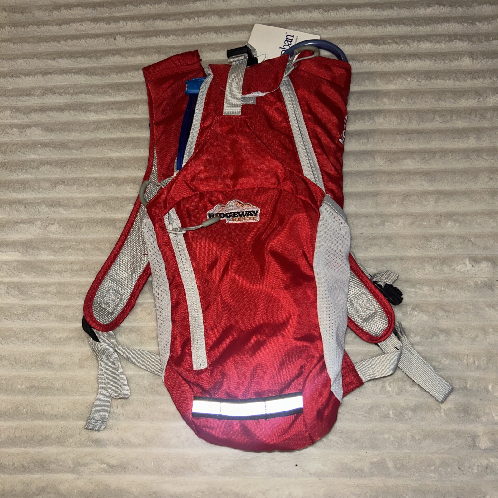 Ridgeway by Kelty Monarch 5L Hydration Backpack Red Gray Bladder Running  NWT