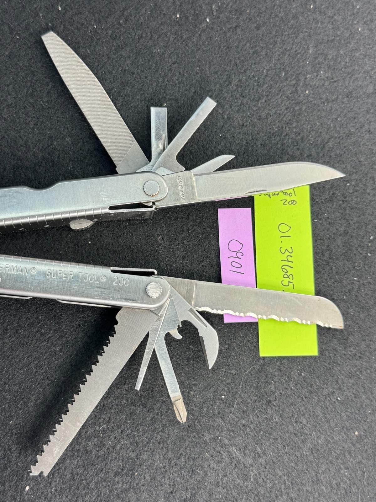 Leatherman Supertool 200 stainless Steel Multitool retired
