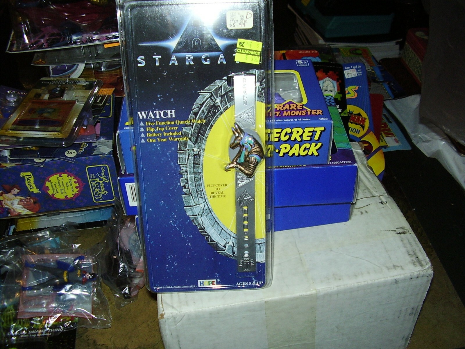 Stargate wrist watch digital toy Mint in Package