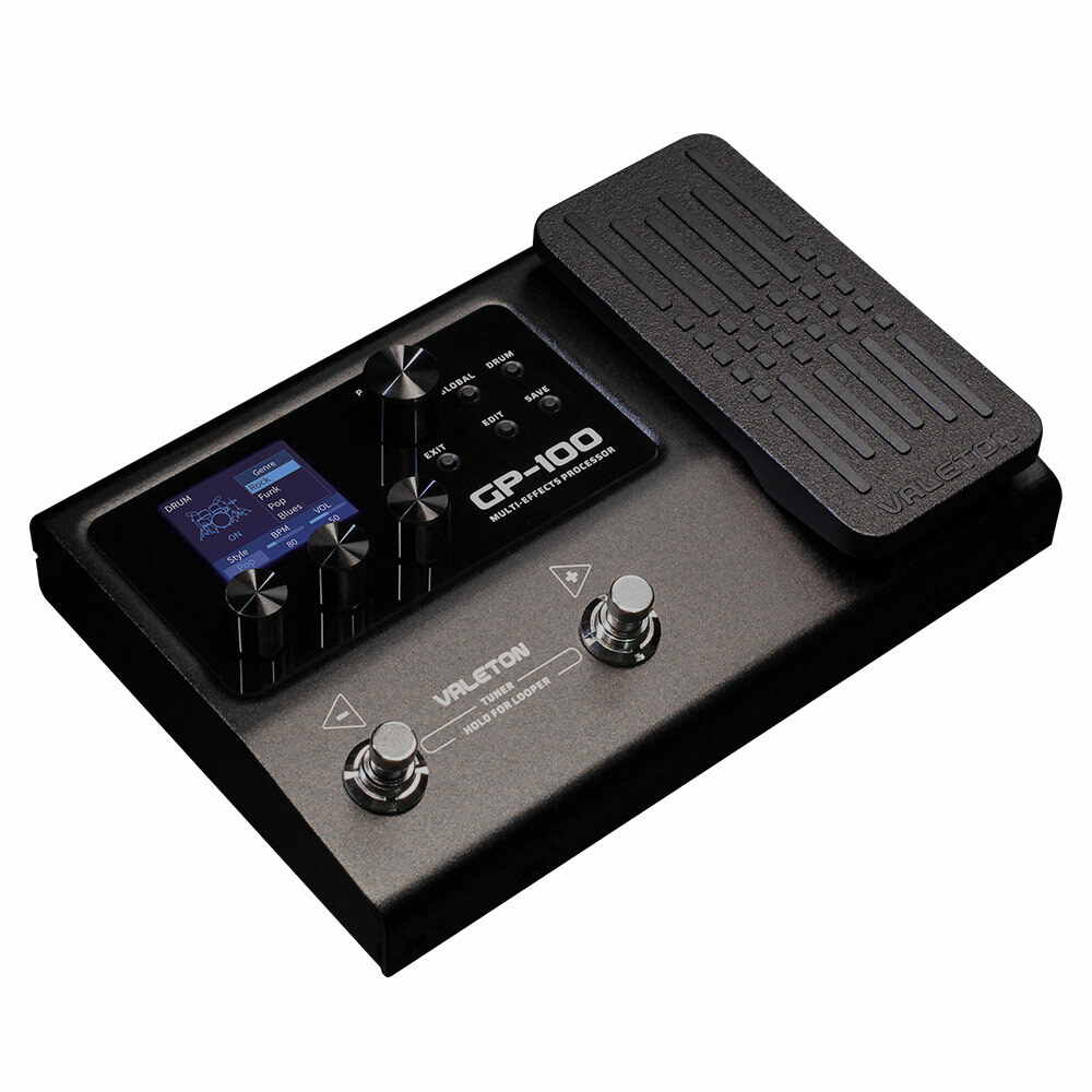 Valeton Guitar Multi Effects Processor Pedal 140 Built in Effects Looper IR OTG