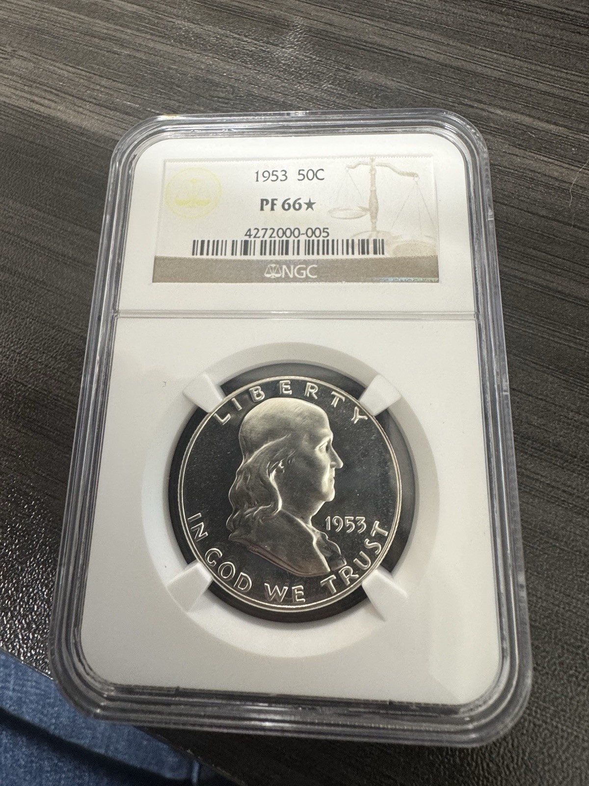 1953 Ben Franklin Proof 66 Star