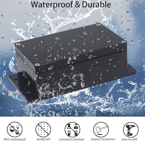 Junction Box IP65 Waterproof ABS Plastic Electrical Project Case Power Junction