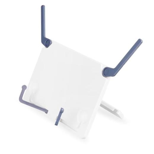 Folding Tabletop Sheet Music Stand, Adjustable Reading Bookrest Holder for
