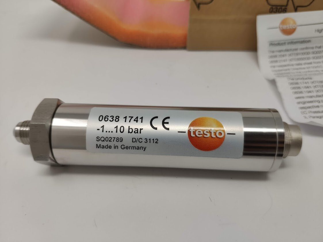Testo 0638 1741 Stainless Steel Low Pressure probe, -1 to  bar Range