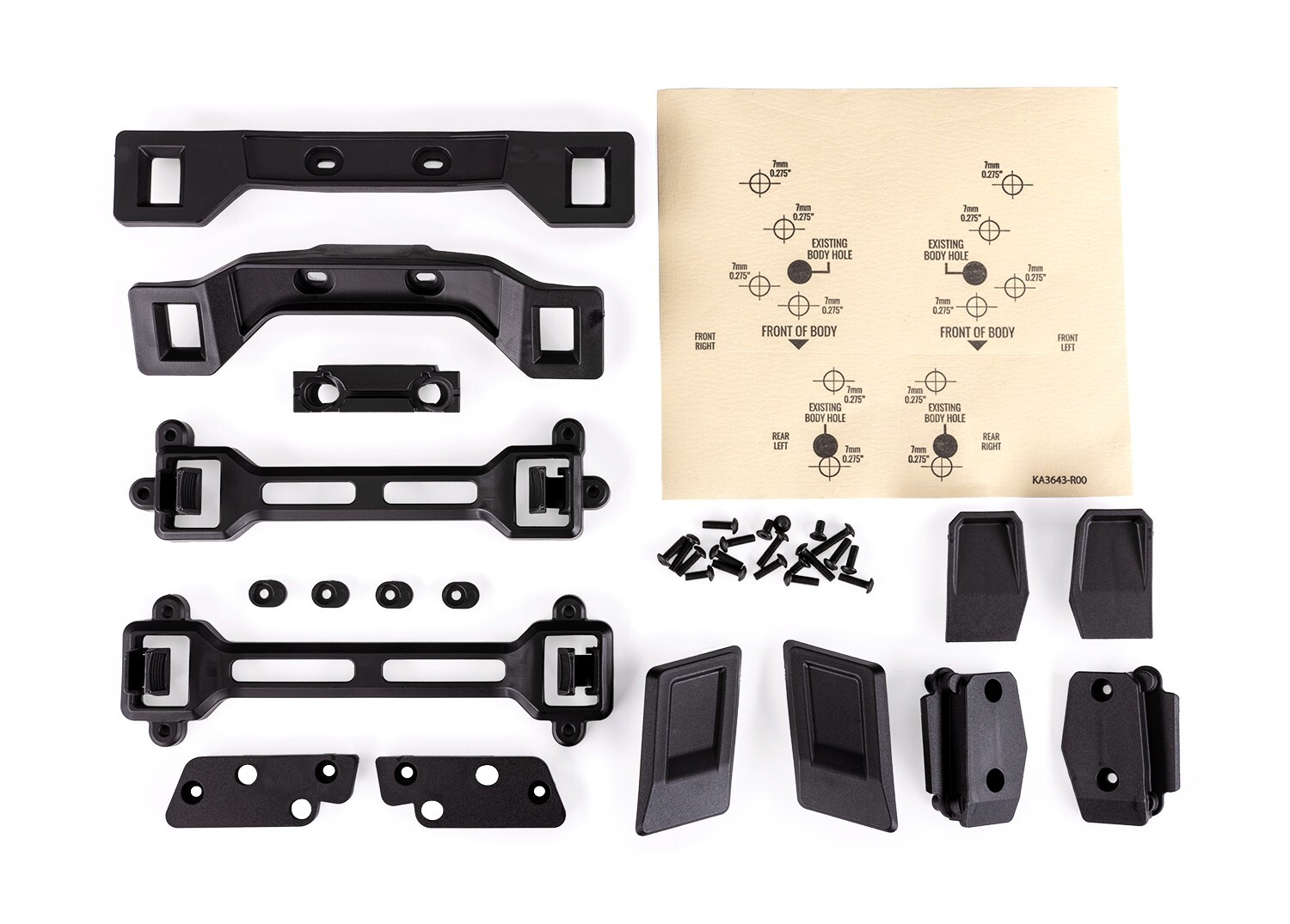 Traxxas Slash 4X4 Clipless Body Conversion Kit TRA6928