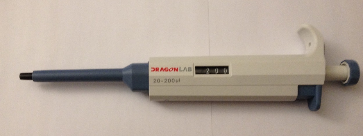 Pipette 20-200 uL, volume adjustable, autoclavable pipette, pipet, pipettor, NIB