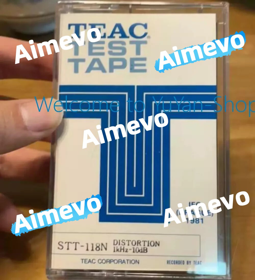 1PCS New TEAC STT-118N Distortion 1KHZ -10dB TEST TAPE #free shipping