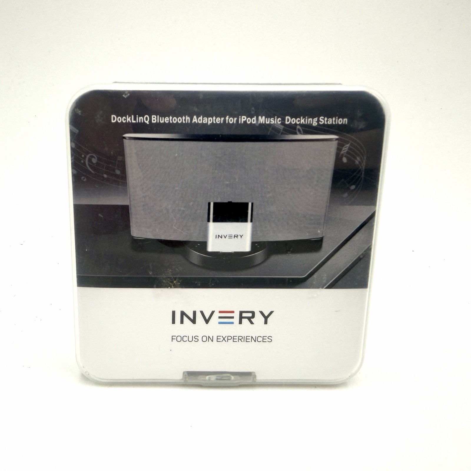 Invery DocklinQ Pro Blue Tooth Adapter For Bose Sounddock and 30 Pin iPod Tested