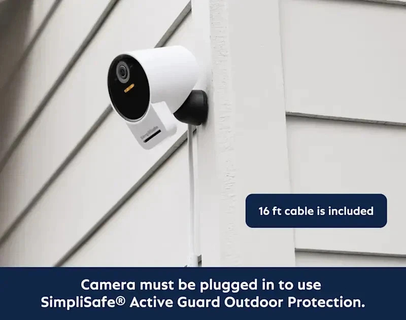 Simplisafe Outdoor Security Camera Series 2, US Stock, No Import Fee
