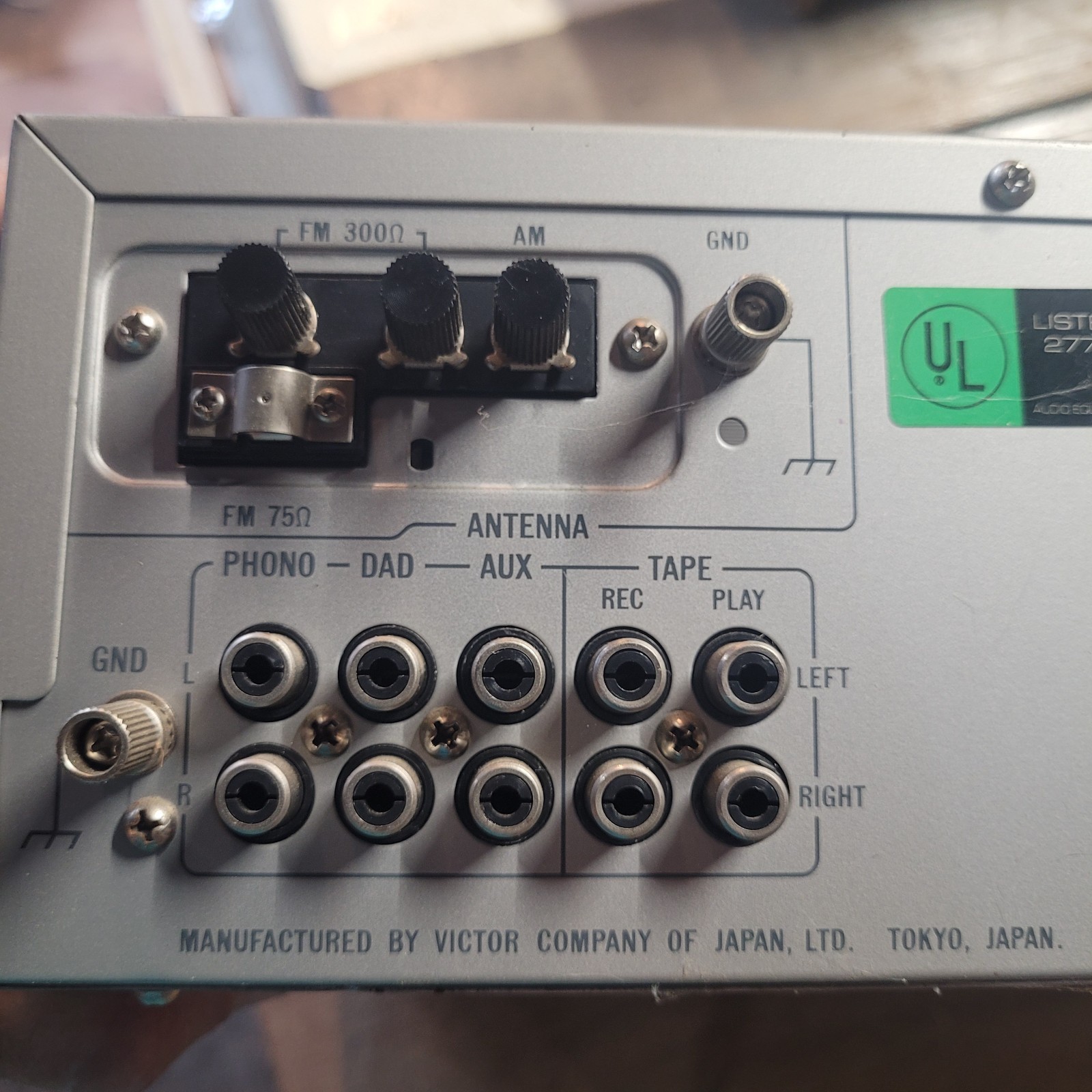 JVC R-X300 Digital Synthesizer Stereo Receiver Working Tested