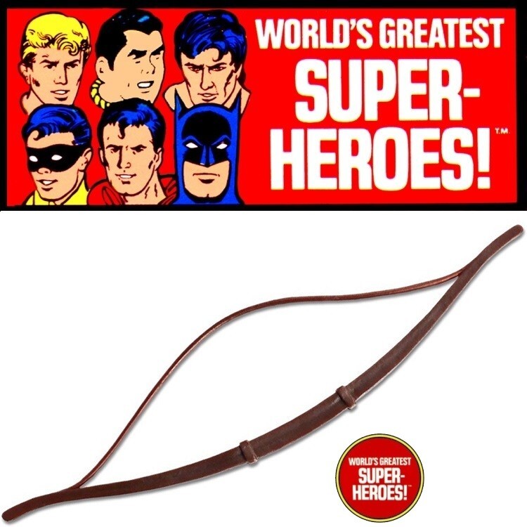 Mego Speedy Brown Bow for World's Greatest Superheroes Teen Titans 7” Figure