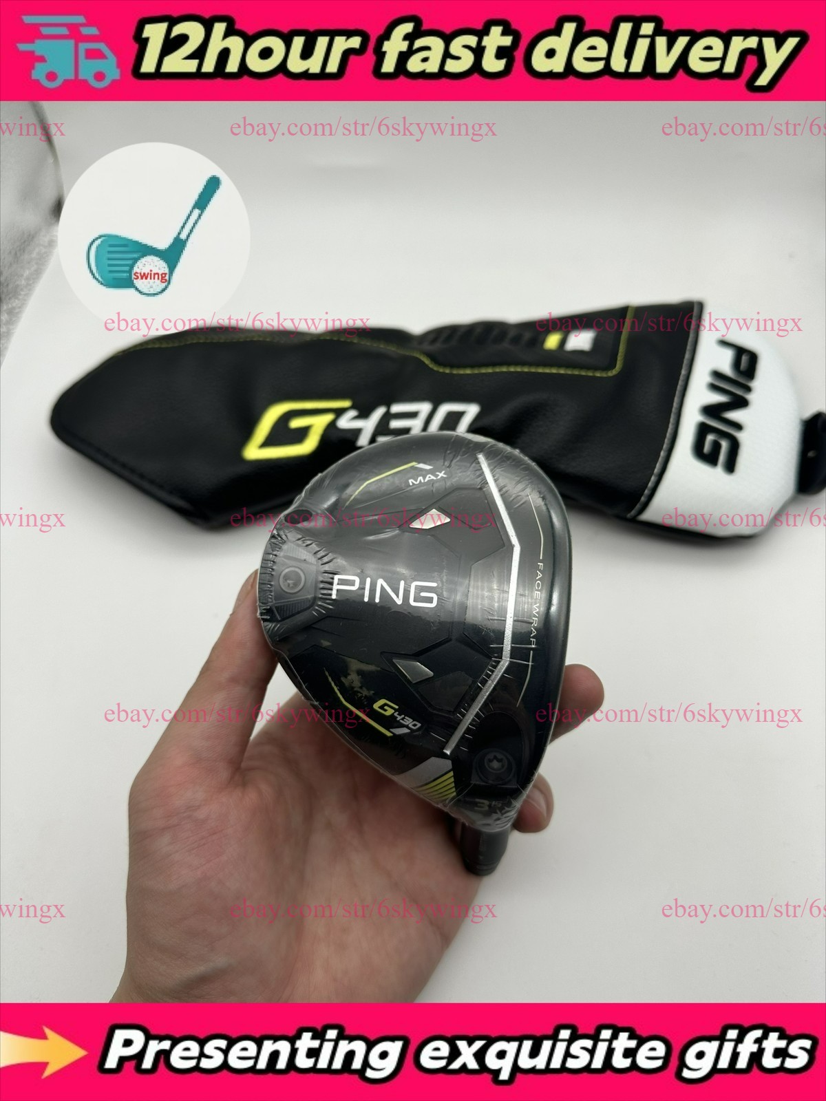 Ping G430 Max 15* 3 Wood Head Only G-430 Max 15* +HC