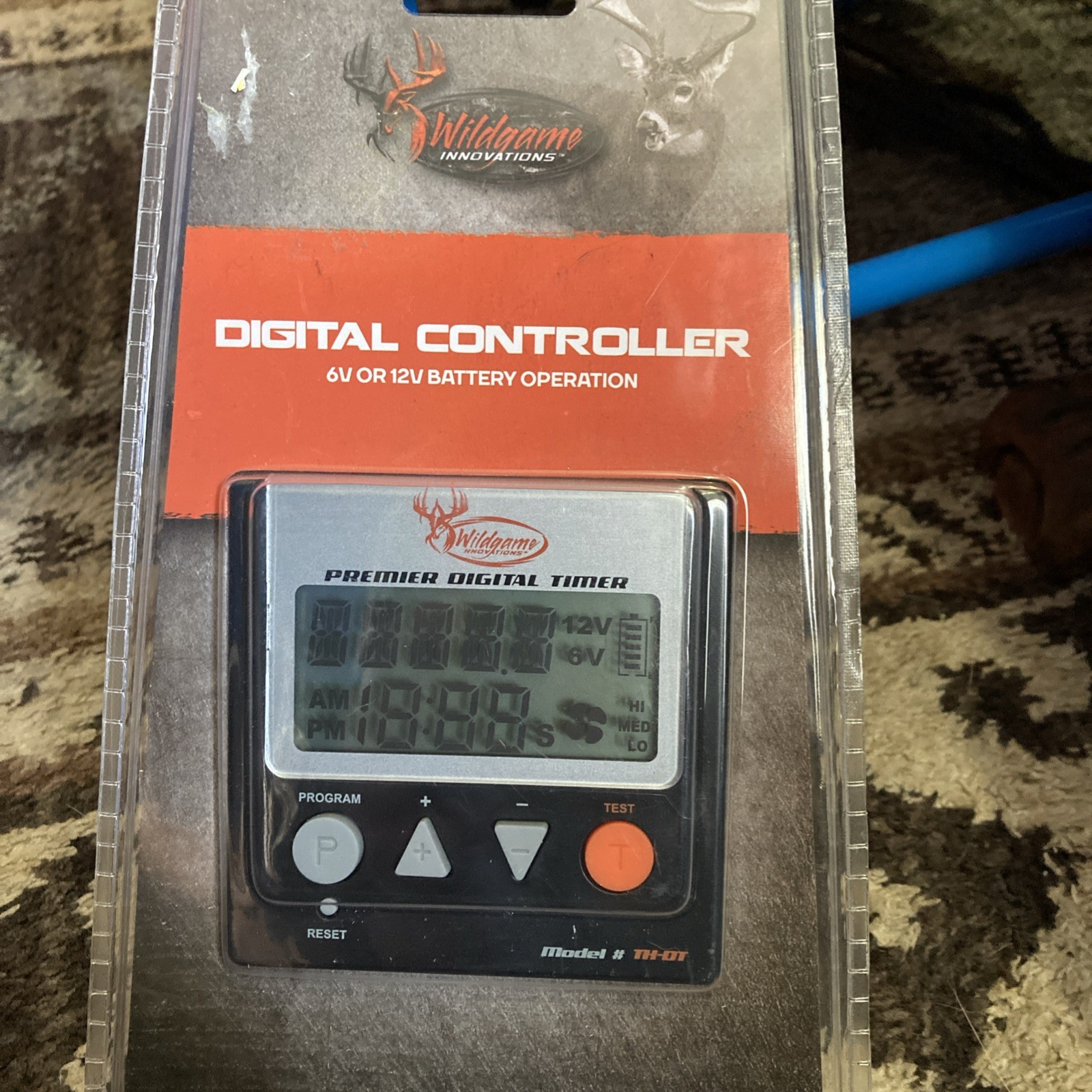 Game Feeder Digital Timer 6V or 12V Wildgame Innovations TH-DT Deer Boar Turkey