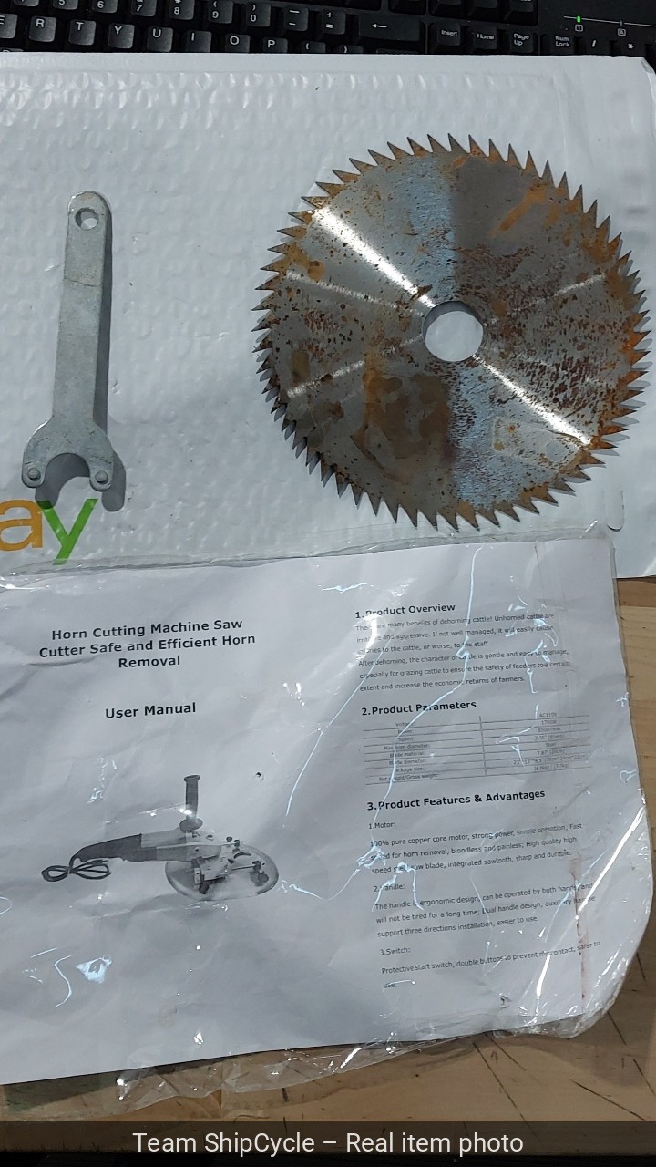 110V Electric Dehorner for Cattle Adult Cow Horn Cutting Machine Saw G2U