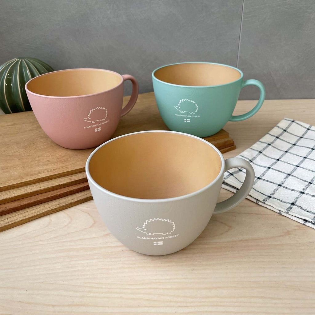 SCANDINAVIAN FOREST Camping Outdoor Tableware Cookware Cup Pink Grey Green