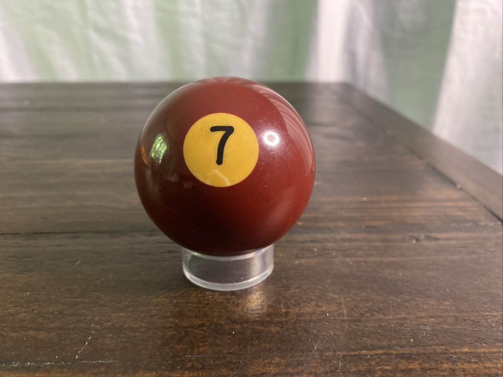 Vintage pool billiards REPLACEMENT BALL number 7