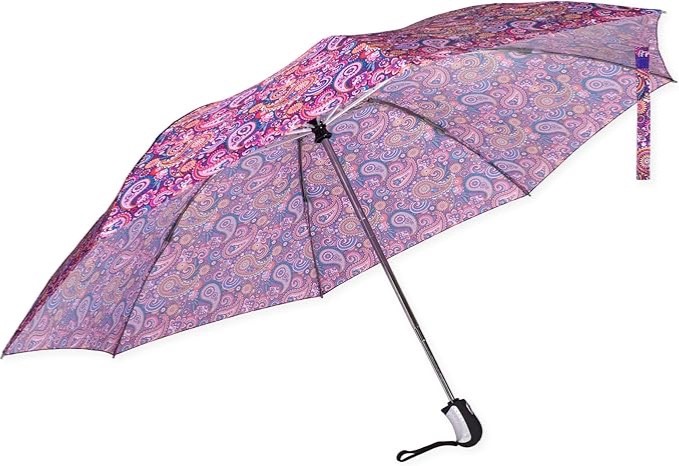 Revers-a-Brella Portable Inverted Auto Open/Auto Close 2 Layer No Drip Umbrella