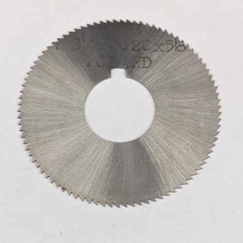 1-3/4 x .020" x 5/8" Screw Slotting Saw 90 Teeth HSS Poland