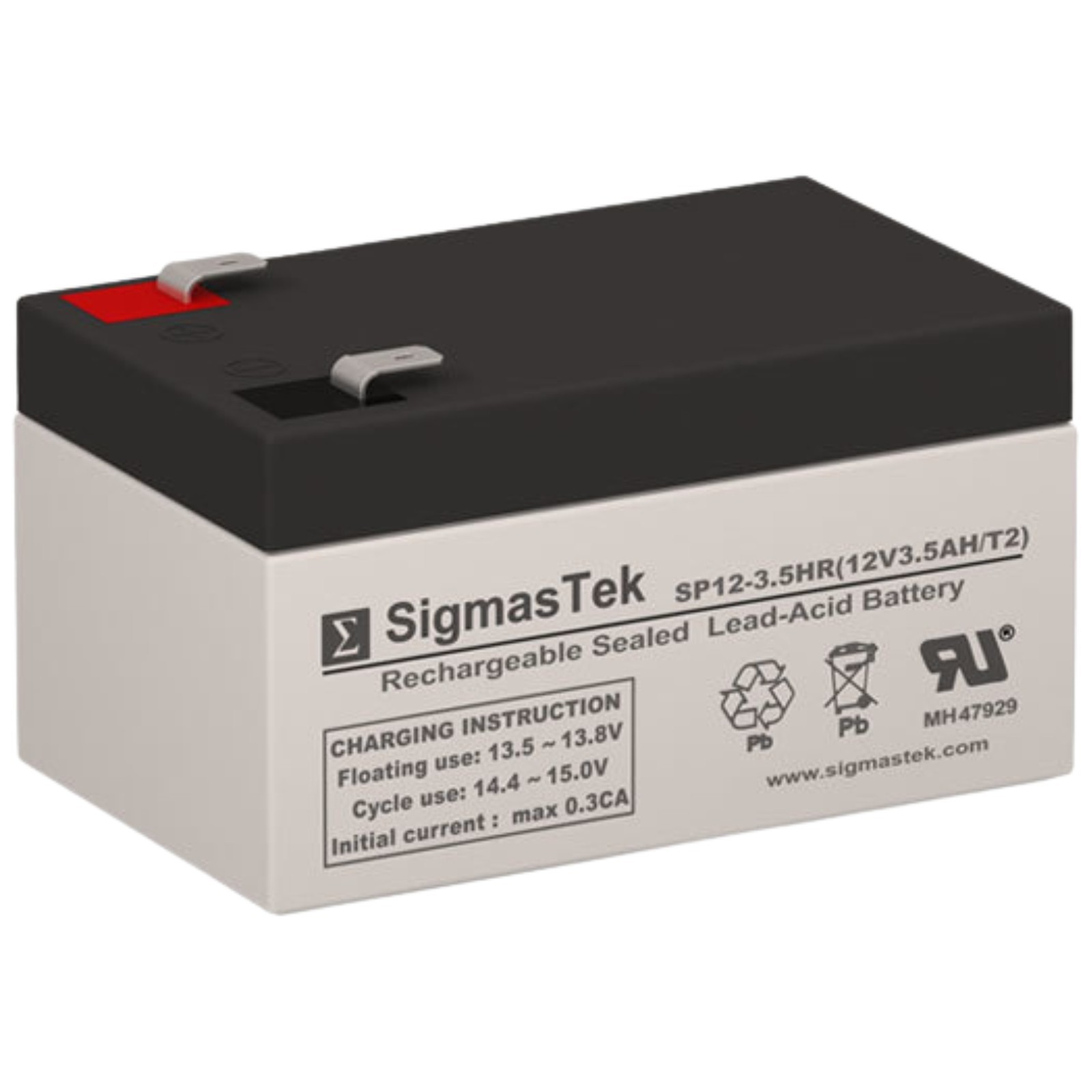UPS SLA Battery for APC ES BACK-UPS ES350U - Maintenance-Free, 12V 3.5Ah T2/F2