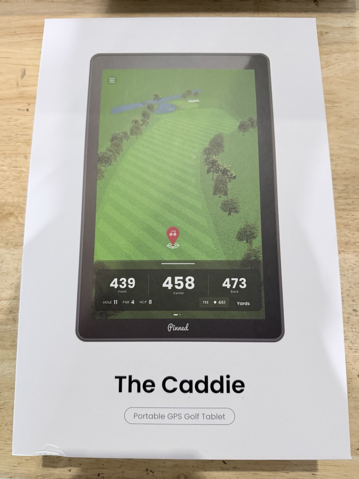 Pinned The Caddie 8 GPS Golf Tablet New Open Box (No Subscription) Free Shipping