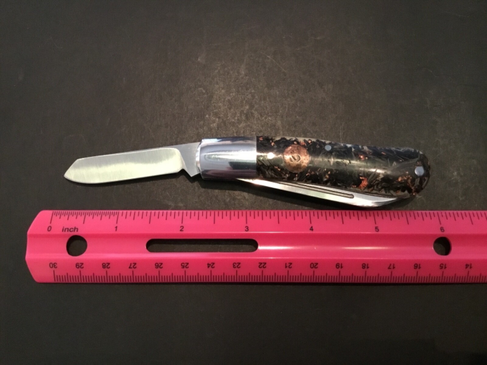 Custom Kirilov Custom Knives “Mars” 2 Blade Slipjoint Folder Folding Knife